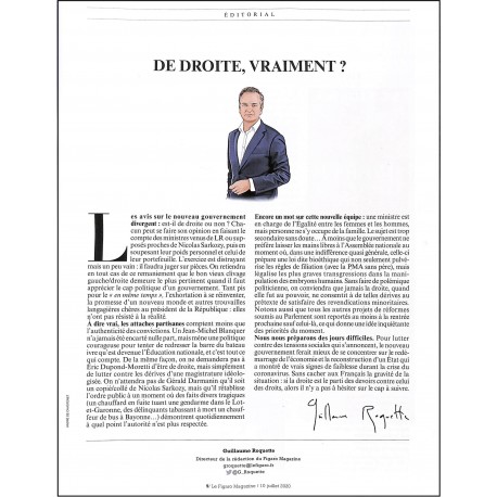 LE FIGARO MAGAZINE HEBDO |Premier Numéro