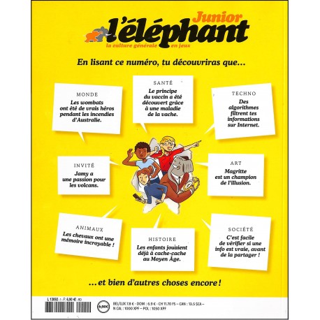L'ÉLÉPHANT JUNIOR |Premier Numéro