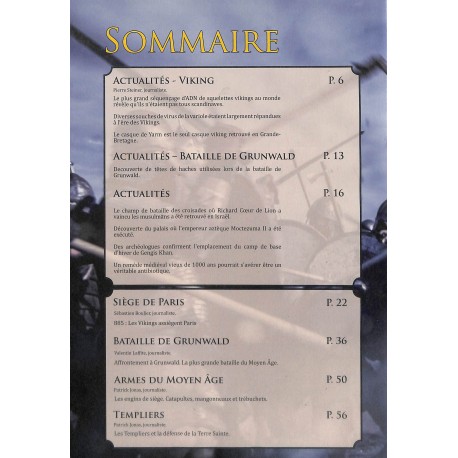 MONDE MÉDIÉVAL |Premier Numéro