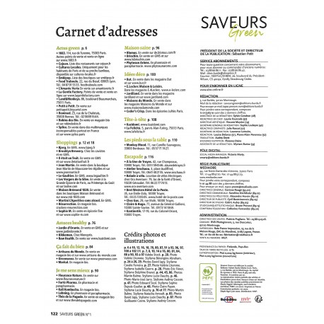 SAVEURS GREEN |Premier Numéro