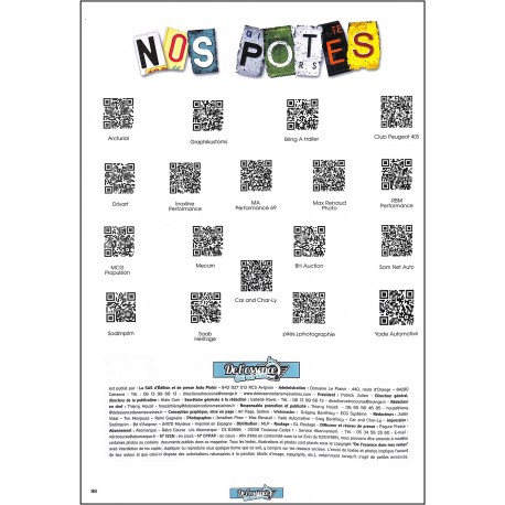 DE L'ESSENCE DANS MES VEINES |Premier Numéro