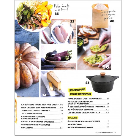 SAVEURS SIMPLISSIME |Premier Numéro