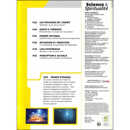 SCIENCE & SPIRITUALITÉ |Premier Numéro