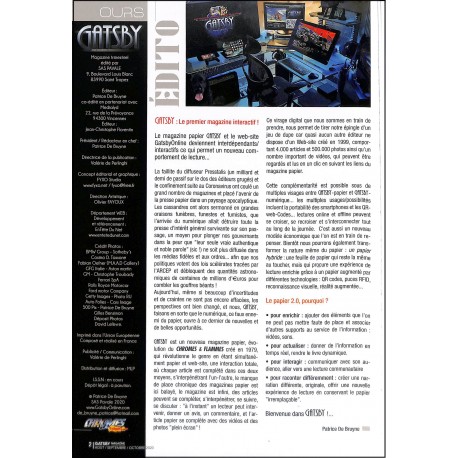 GATSBY |Premier Numéro