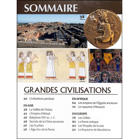 ANCIENNES CIVILISATIONS |Premier Numéro