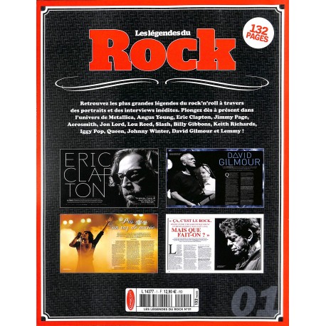 LES LÉGENDES DU ROCK |Premier Numéro