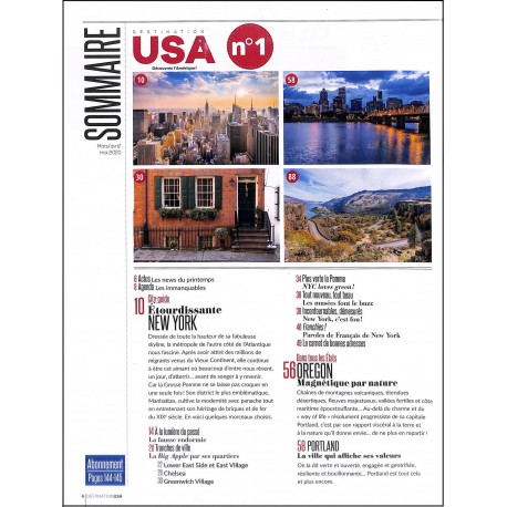 DESTINATION USA |Premier Numéro