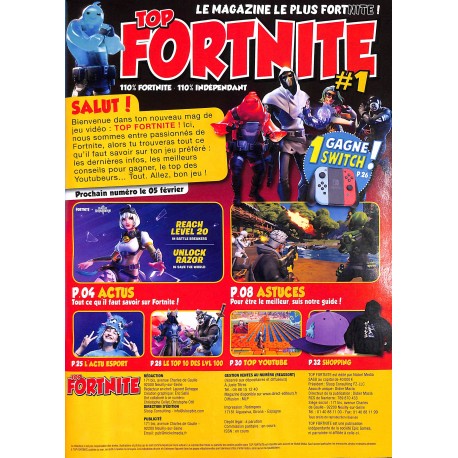 TOP FORTNITE |Premier Numéro