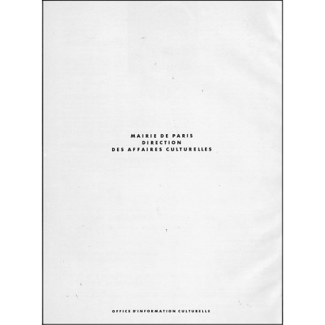 PARIS TÊTES D'AFFICHE |Premier Numéro