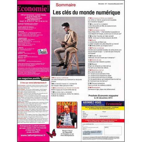 ECONOMIE MAGAZINE |Premier Numéro