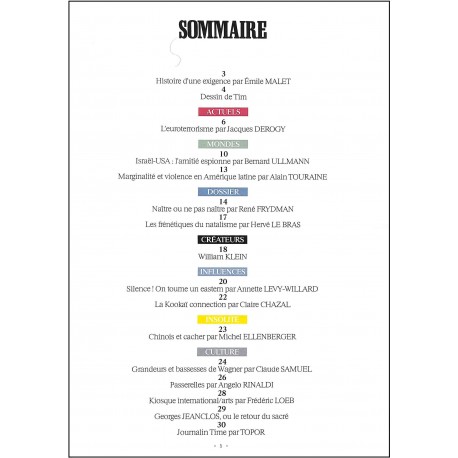 PASSAGES |Premier Numéro