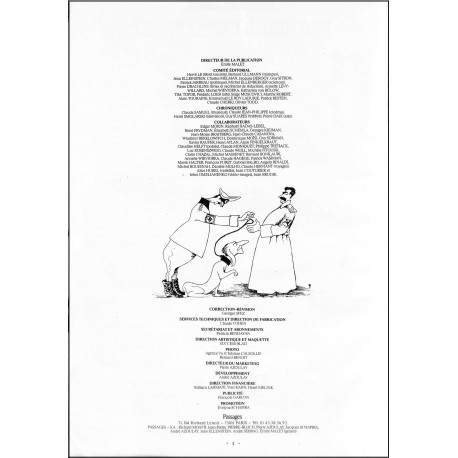 PASSAGES |Premier Numéro