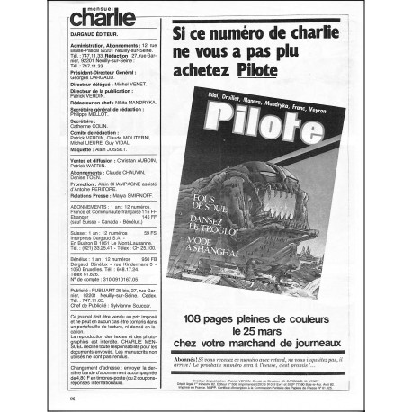 CHARLIE MENSUEL |Premier Numéro