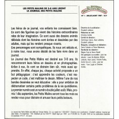 LE JOURNAL DES PETITS MALINS |Premier Numéro 2