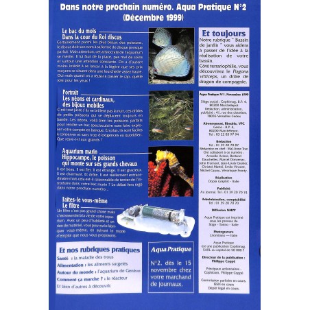Aqua Pratique |Premier Numéro