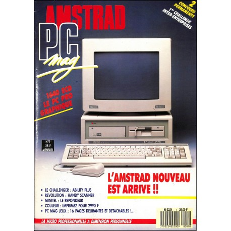 AMSTRAD PC MAG |Premier Numéro