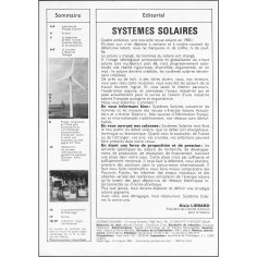 SYSTEMES SOLAIRES |Premier Numéro 2