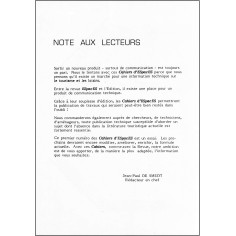 LES CAHIERS D'ESPACES |Premier Numéro 2
