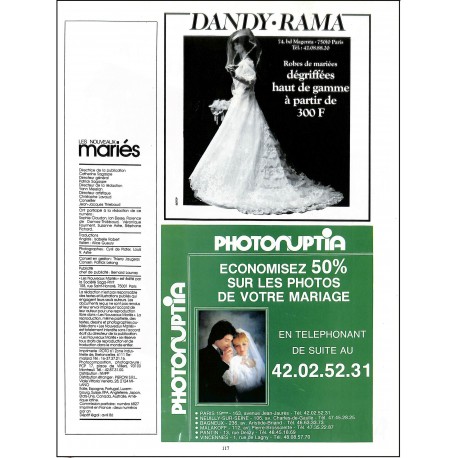 LES NOUVEAUX MARIÉS |Premier Numéro