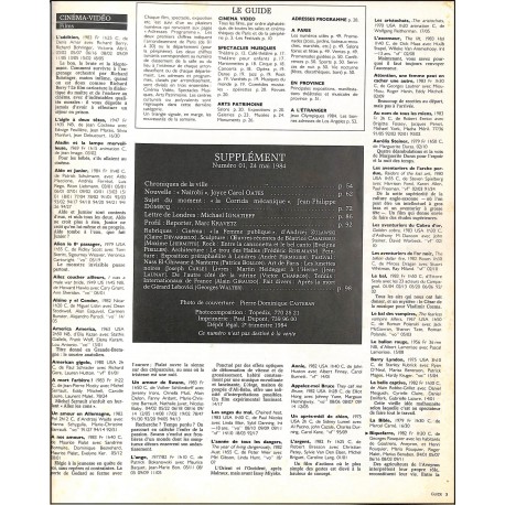 SUPPLÉMENT |Premier Numéro