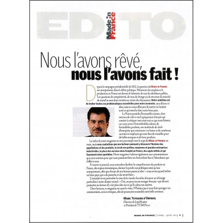 Made In France |Premier Numéro