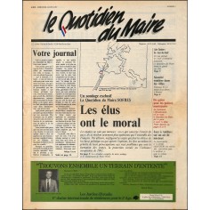 LE QUOTIDIEN DU MAIRE |Premier Numéro
