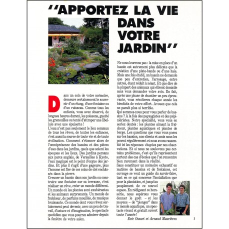 Vivre au jardin |Premier Numéro