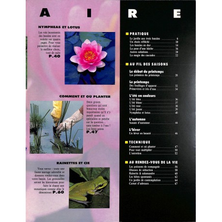 Vivre au jardin |Premier Numéro