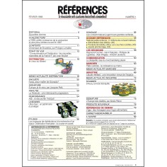 RÉFÉRENCES DE LA DISTRIBUTION |Premier Numéro 2