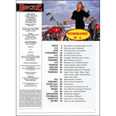 HOG-CYCLE |Premier Numéro