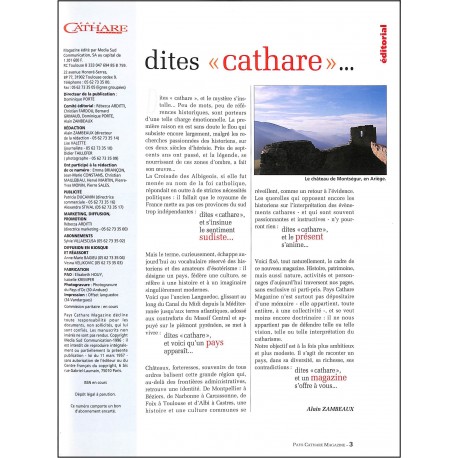 PAYS CATHARE MAGAZINE |Premier Numéro