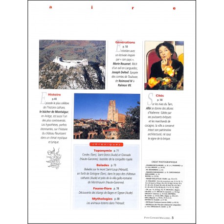PAYS CATHARE MAGAZINE |Premier Numéro