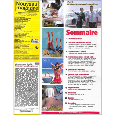 NOUVEAU MAGAZINE |Premier Numéro