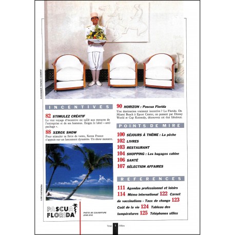 VOYAGES D'AFFAIRES |Premier Numéro