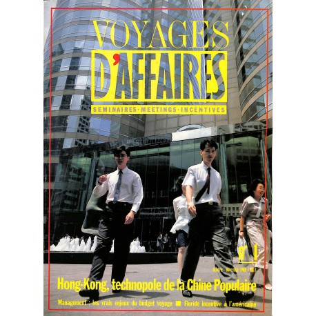 VOYAGES D'AFFAIRES |Premier Numéro