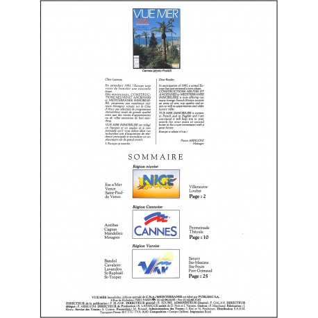 VUE MER |Premier Numéro