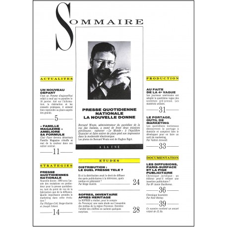 L'ECHO DE LA PRESSE |Premier Numéro