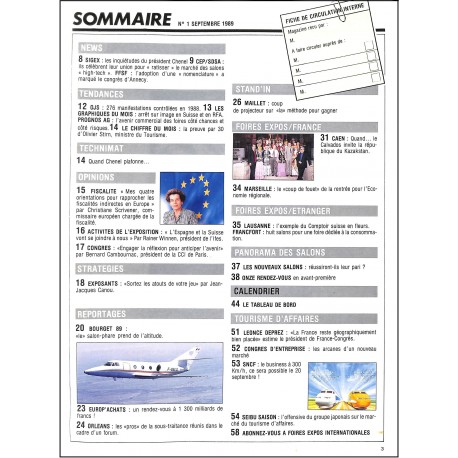 FOIRES EXPOS INTERNATIONALES |Premier Numéro