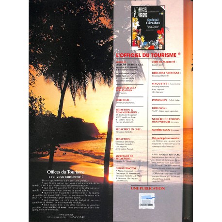 L'OFFICIEL DU TOURISME |Premier Numéro