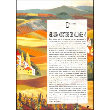VILLAGE MAGAZINE |Premier Numéro