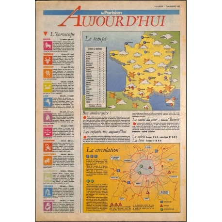 LE PARISIEN |Premier Numéro