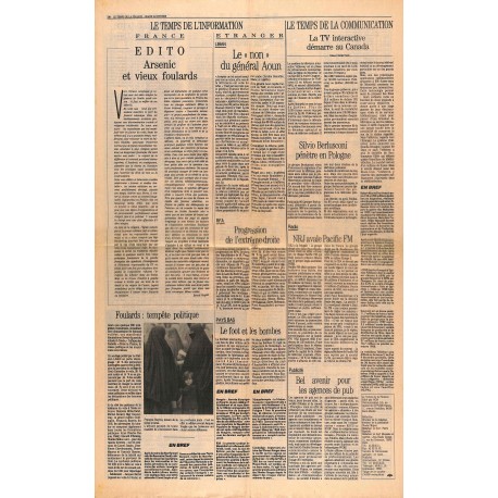 LE TEMPS DE LA FINANCE |Premier Numéro