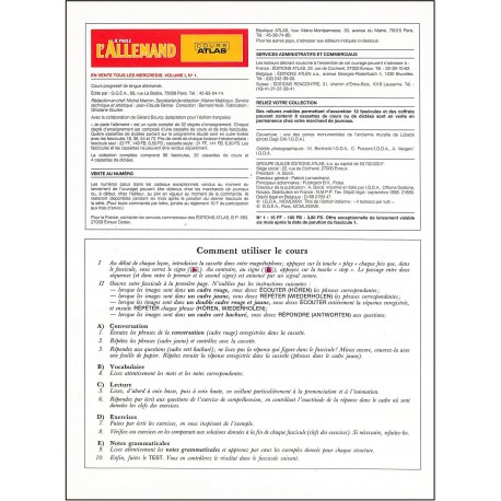 JE PARLE L'ALLEMAND |Premier Numéro