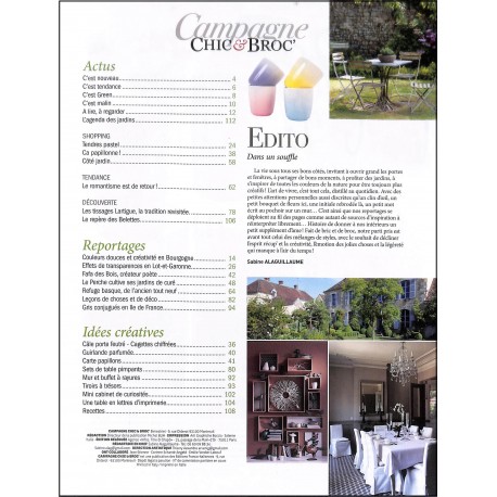 Campagne Chic & Broc' |Premier Numéro