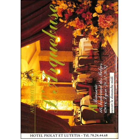 TOQUES BLANCHES LYONNAISES ET SOMMELIERS RHÔNE-ALPES |Premier Numéro