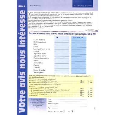 Aqua Pratique |Premier Numéro