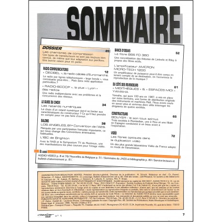 AUDIO TECH |Premier Numéro