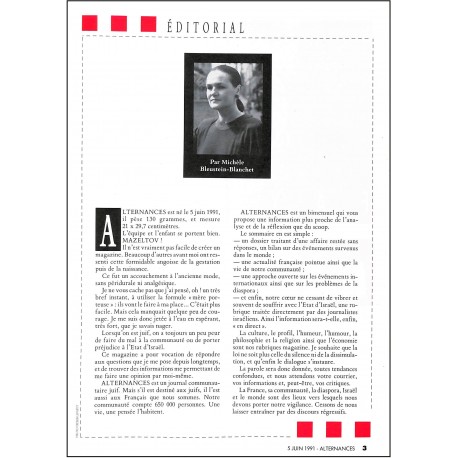 ALTERNANCES |Premier Numéro