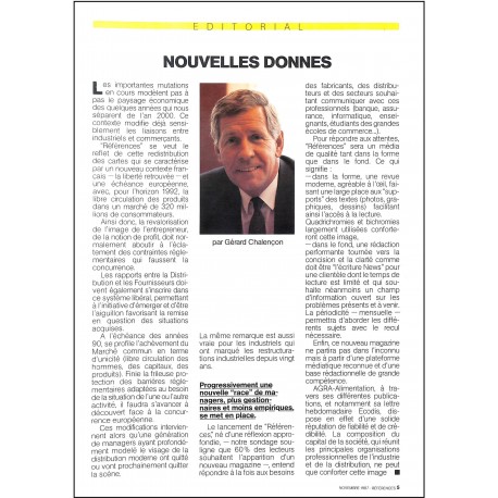 RÉFÉRENCES |Premier Numéro