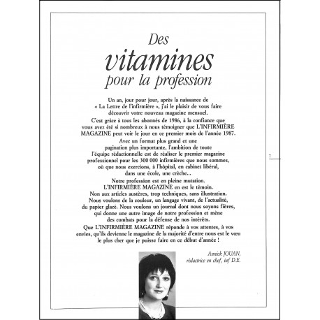 L'INFIRMIERE MAGAZINE |Premier Numéro